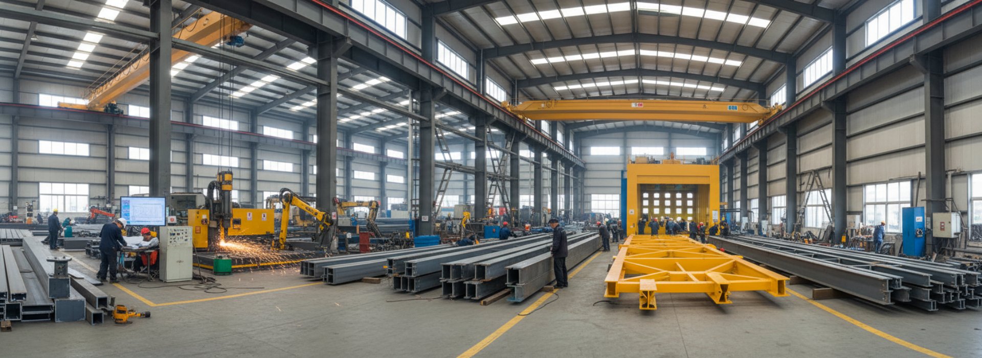 Каркасы промышленных зданий