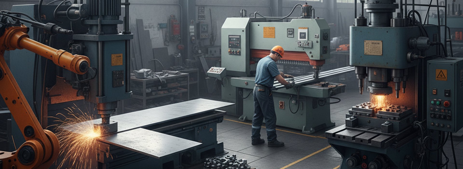 Услуги холодной штамповки, прессование и рубка металла