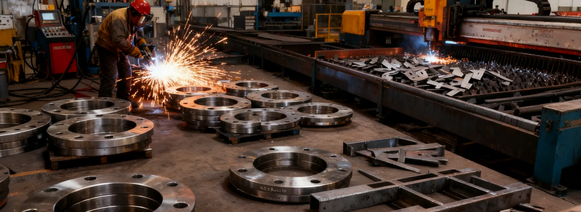Изготовление стальных фланцев
