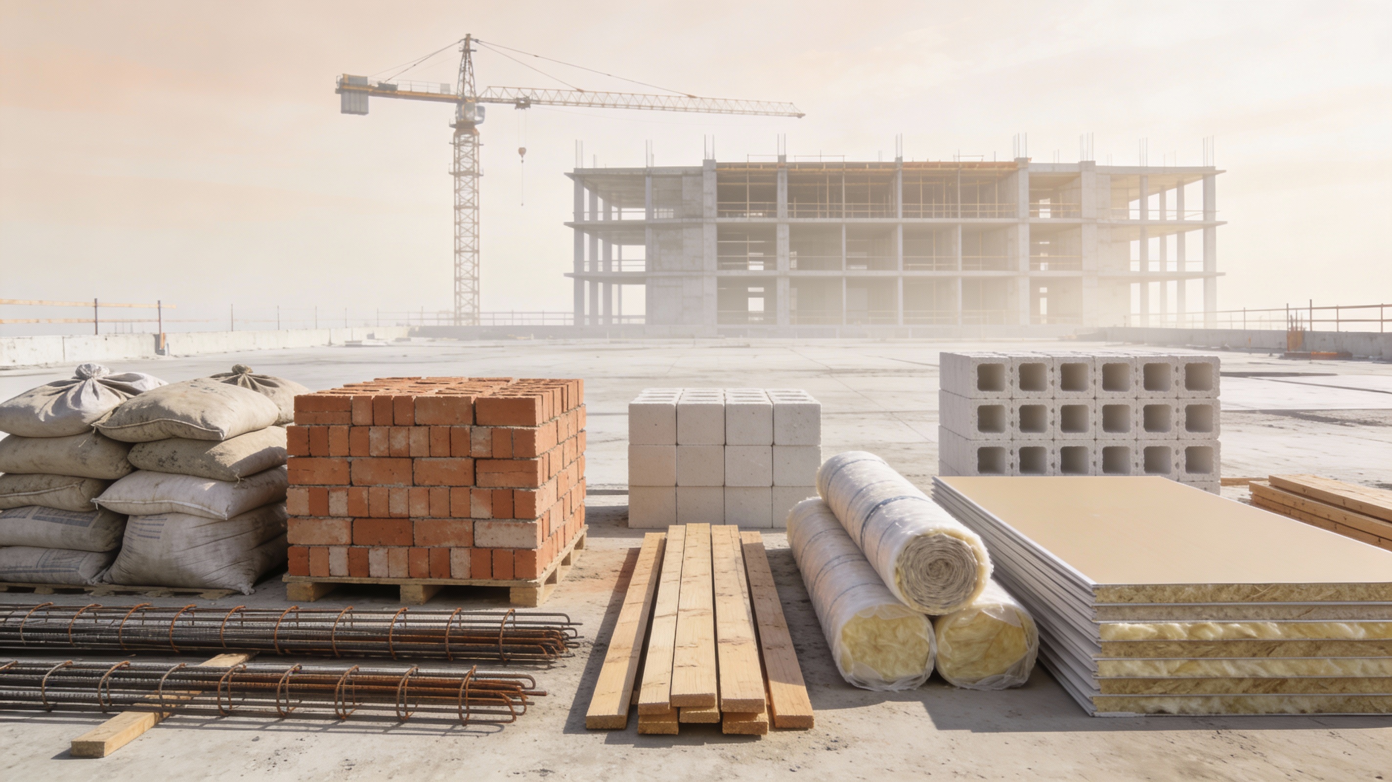 Что относится к стройматериалам: полный список строительных материалов, их виды и характеристики