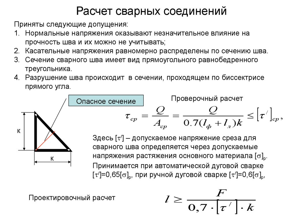 Расчёт сварных швов: как определить катет, длину и повысить надёжность соединений