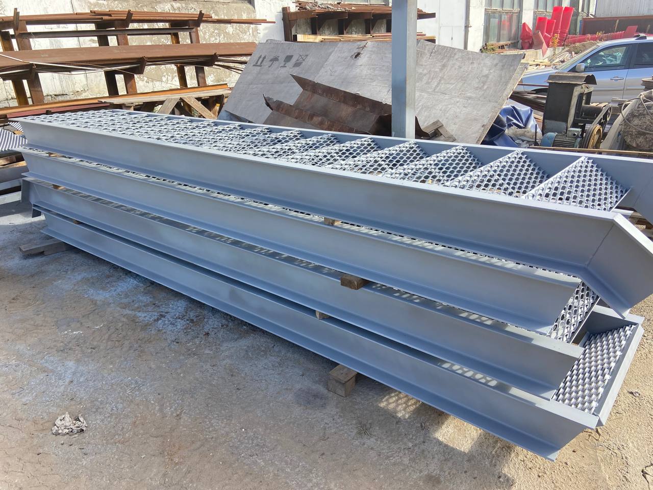 Лестничные марши промышленные из Ст3 | InvestSteel