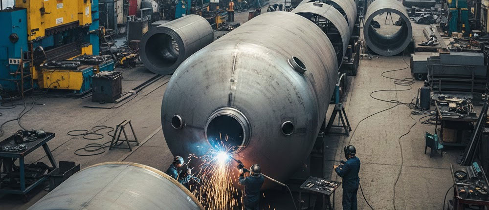 Изготовление стальных емкостей по чертежам