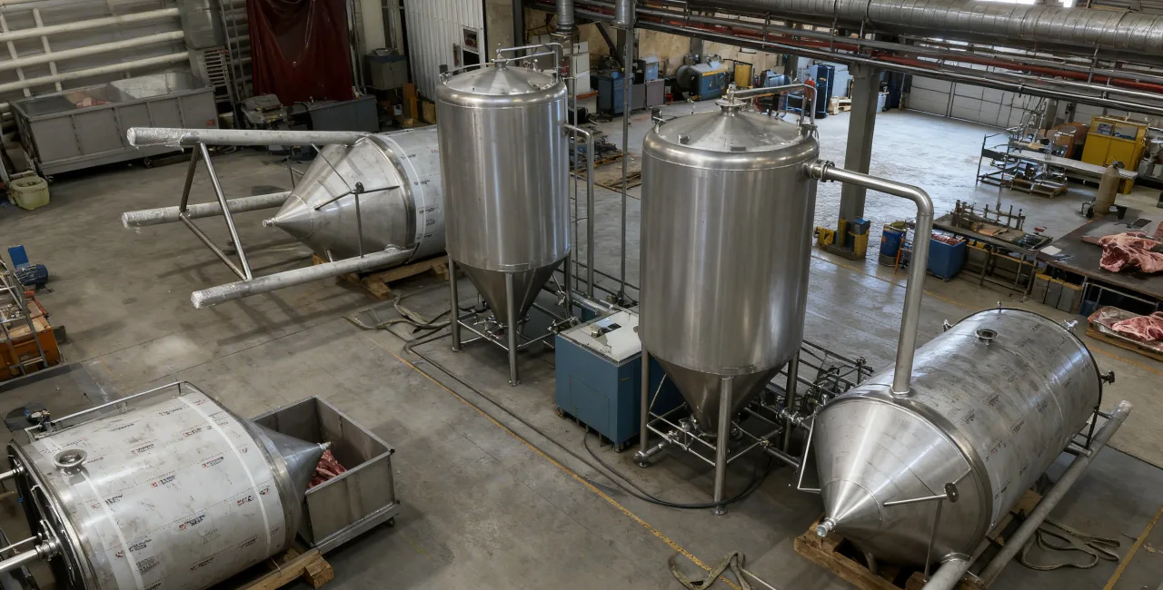 Резервуары для мясокомбинатов Севастополь — изготовление