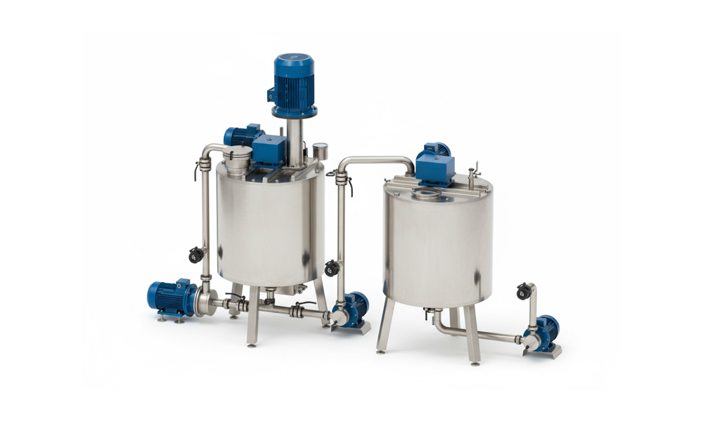 Установка приготовления зубной пасты крема шампуня гелей конфитюров паст и др.