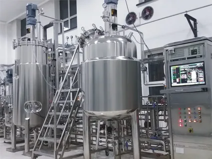 Ферментатор с механическим перемешиванием барботажного типа