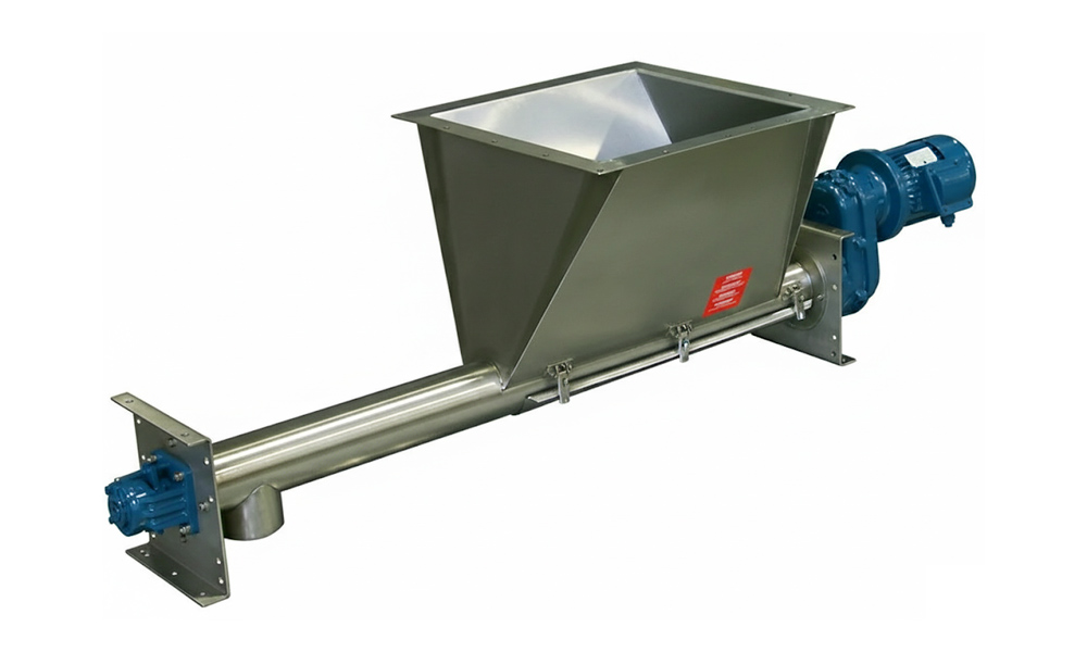 Шнековый дозатор с устройством весового дозирования