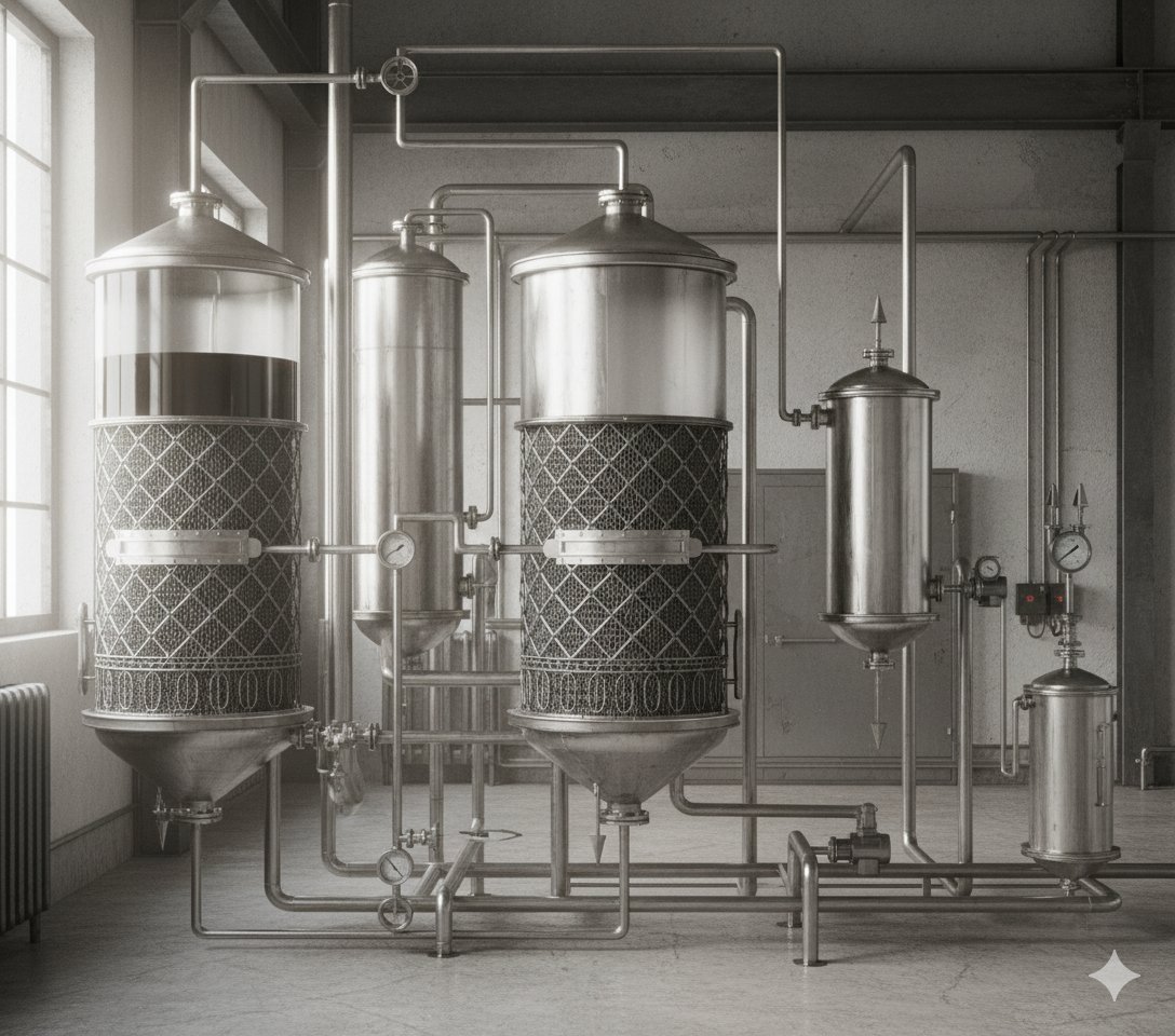 Экстракционная установка для получения настоек и морсов