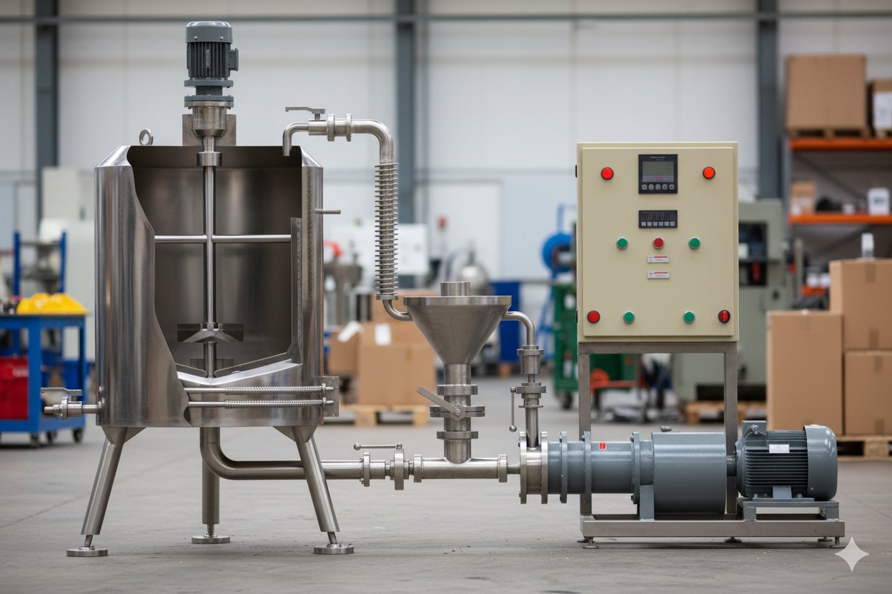 Эмульгатор. Установка эмульгирования