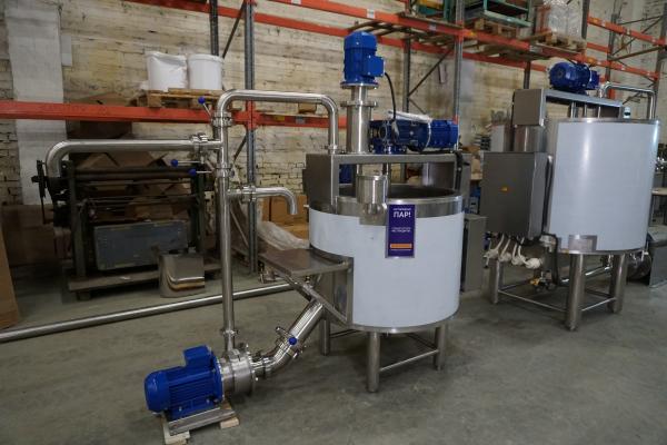 Мини-линия приготовления соусов майонезов и заправок