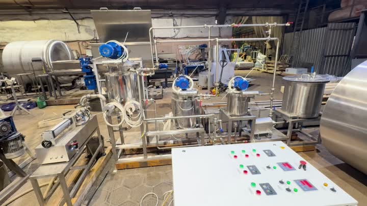 Линия производства глицерина