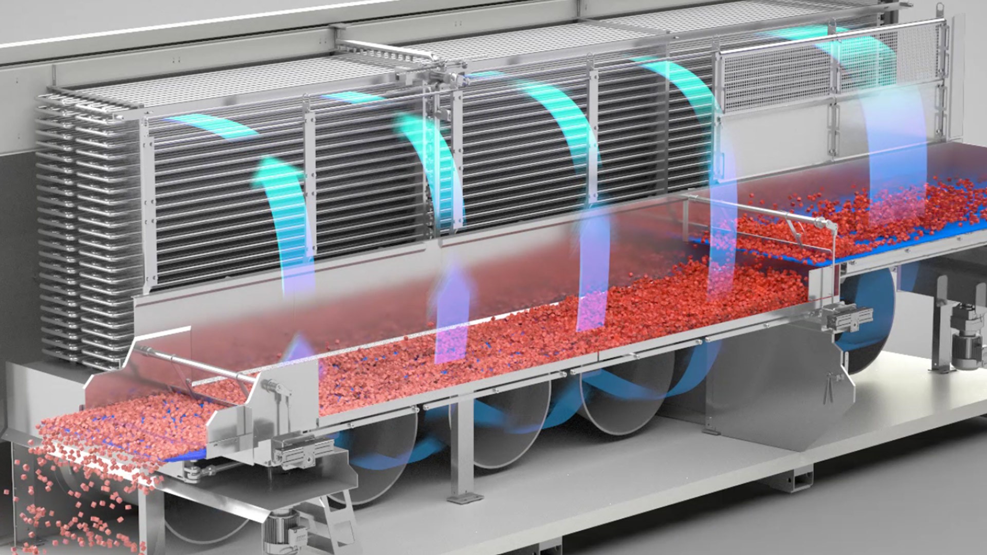 Оборудование для заморозки ягод шоковое