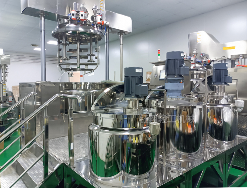 Оборудование для производства зубной пасты и шампуня