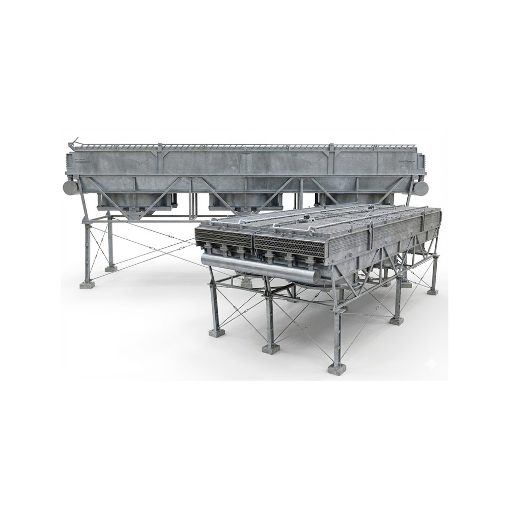 Аппараты воздушного охлаждения горизонтальные блочного типа