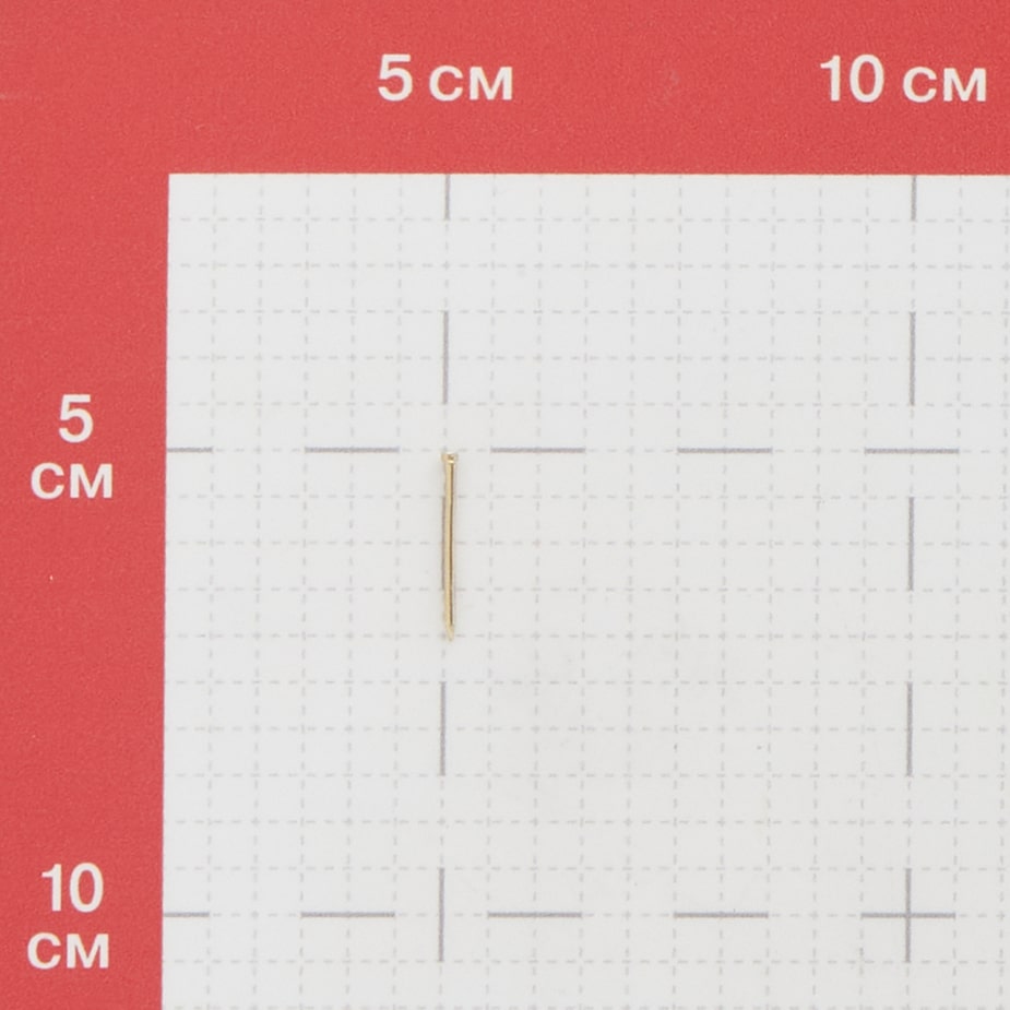 Гвозди финишные 1,2x20 мм латунированные (100 шт.)