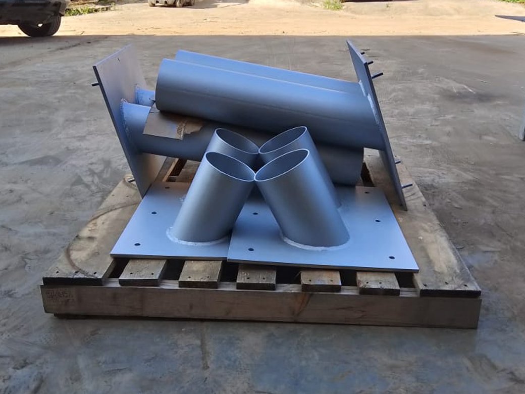 Изготовление узла ввода кабелей