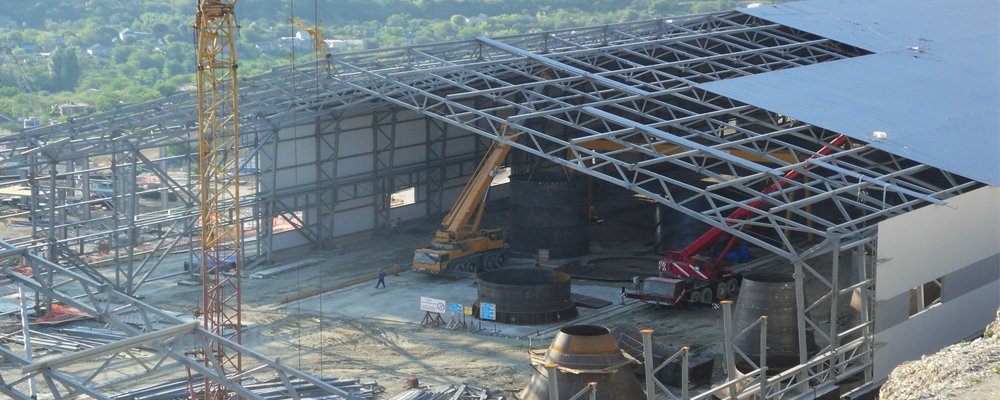 Строительство промышленных зданий