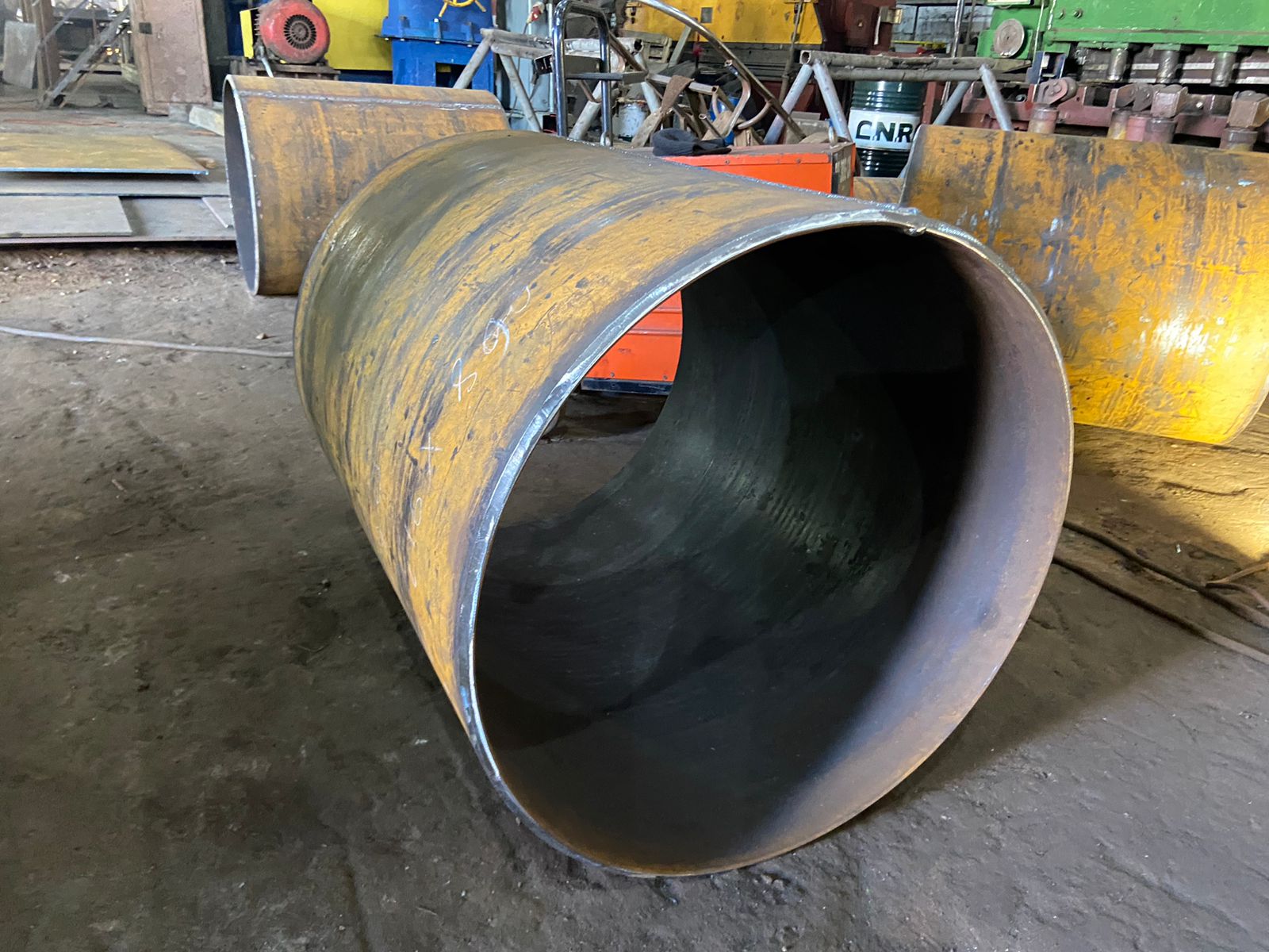 Обечайки из листовой стали - изготовление цилиндрических и конических обечаек на заказ