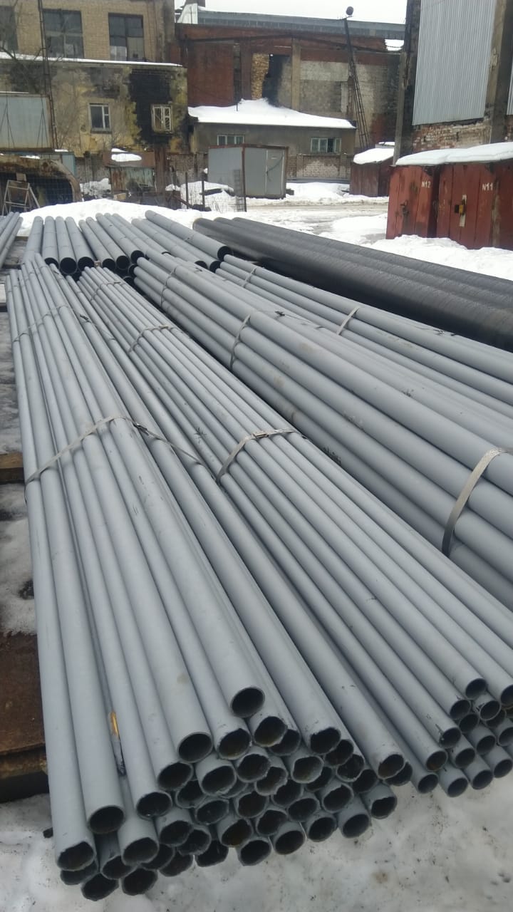 Резка и грунтовка металлических труб на заказ Москва и область