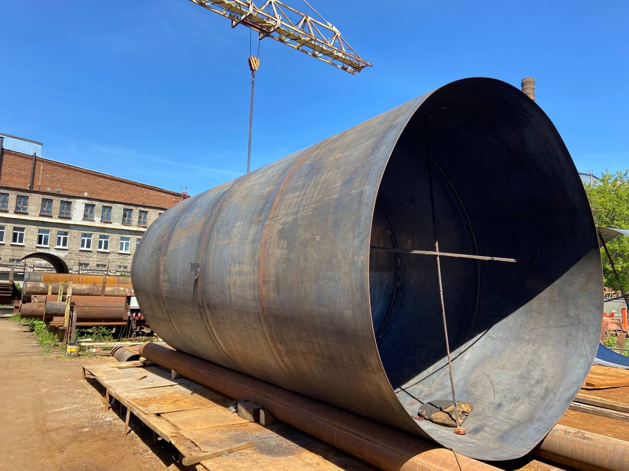 Футляр сварной из обечаек d3200 мм - Высококачественные решения для промышленности